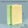 Large Colored Sticky Notes for Students - Reusable Adhesive Notes for Messages and Reminders