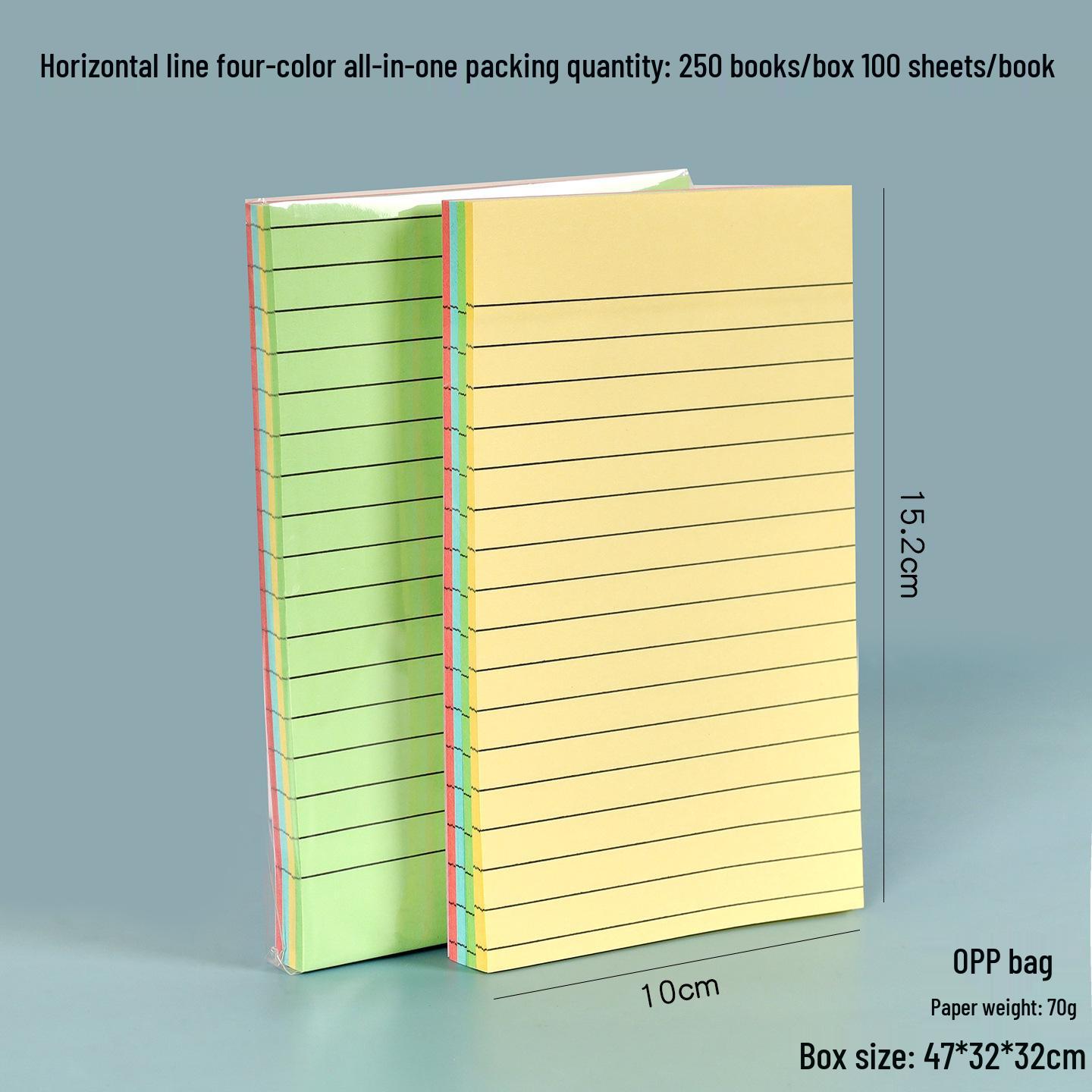 Large Colored Sticky Notes for Students - Reusable Adhesive Notes for Messages and Reminders
