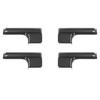 4pcs Interior Door Handle Decor Cover Trim for Ford F150 2009-2014 Carbon Fiber
