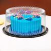 Inch Transparent Cake Box Plastic Boxes And Packaging Clear Cupcake Muffin Dome Holder Cases Wedding Wholesale 10Pcs 8/6
