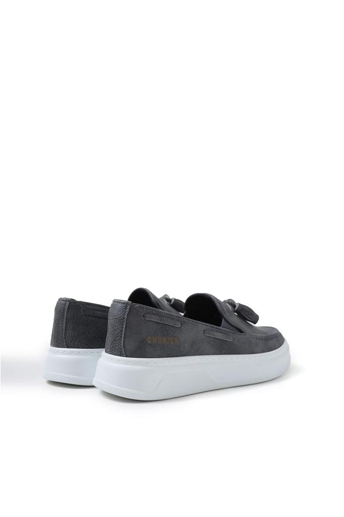 Chekich H New Collection CH127 Loafer-X Men Shoe White Black Brown Tan