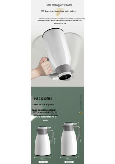 Large Capacity Insulated Thermos Flask for Home Use