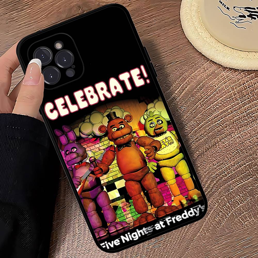 Five-Nights-At-Freddys Phone Case For IPhone 14 Plus 13 Mini 11 16 15 17 Pro Max Protection Shockproof