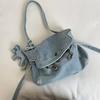 Einschultertasche - Abgenutzte Handtasche für den Weg zur Arbeit, Vielseitige Umhängetasche, Damen-Tasche