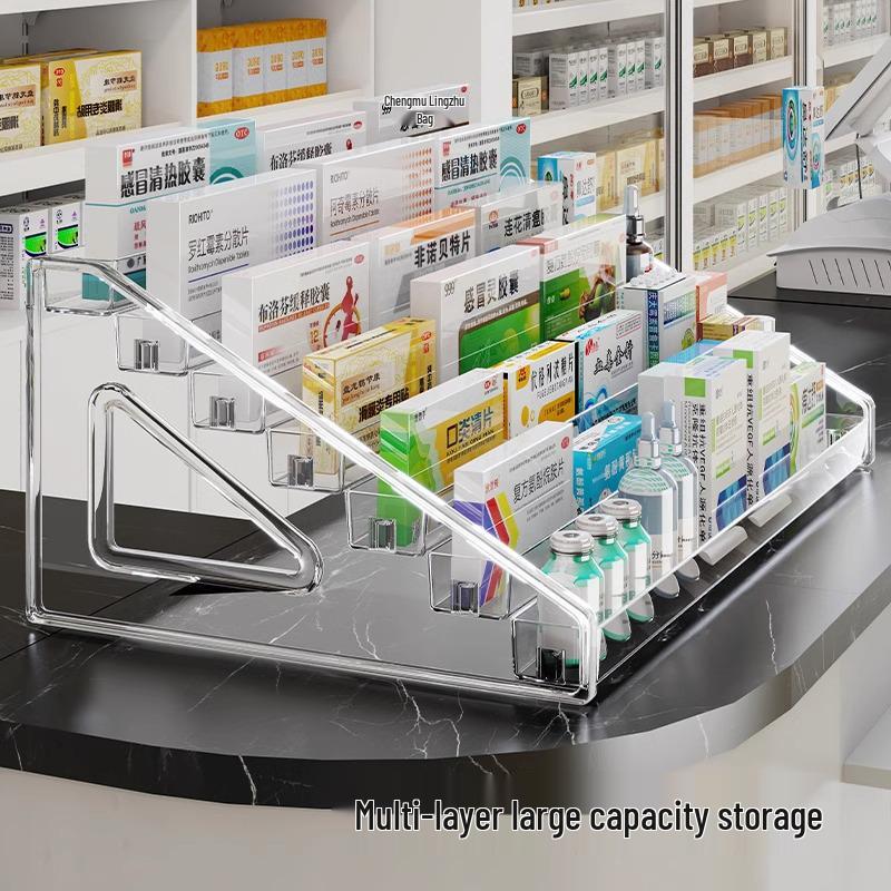 Apotheken-Medikamentenregal – Tisch-Flaschenständer