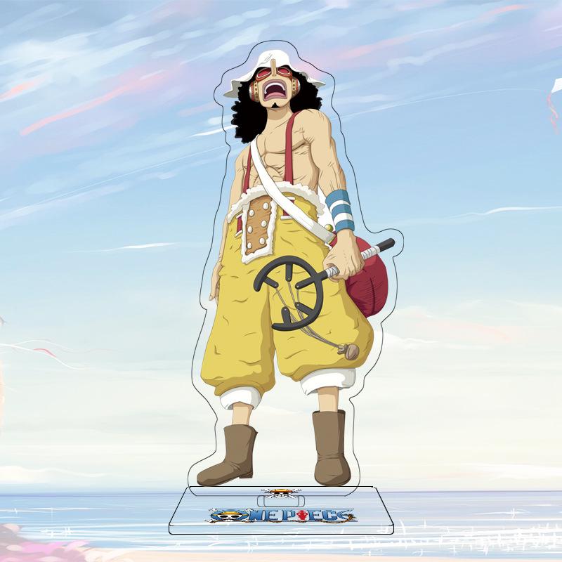 Anime Character Standee - 16cm Luffy, Boa Hancock, Zoro Ornament Height 15cm