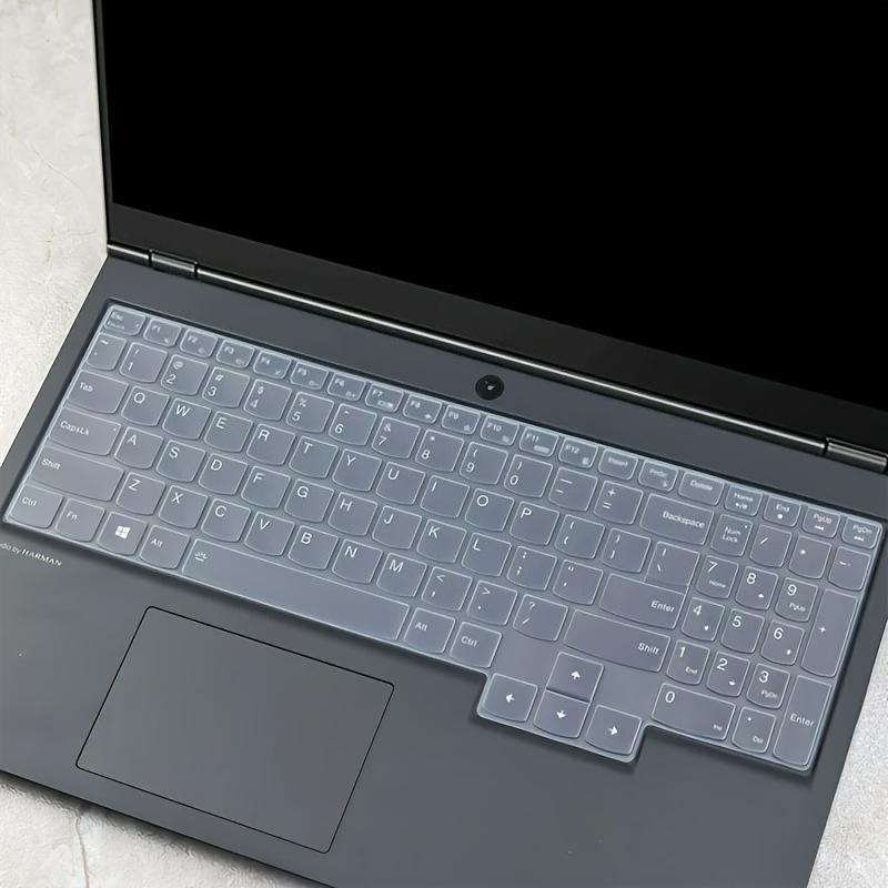 Silicone Keyboard Cover 15.6-inch Laptop Keyboard Protector Case Ultra-Thin, Suitable for Lenovo Legion R7000 R7000P Y7000 Y7000P R9000 Y9000P