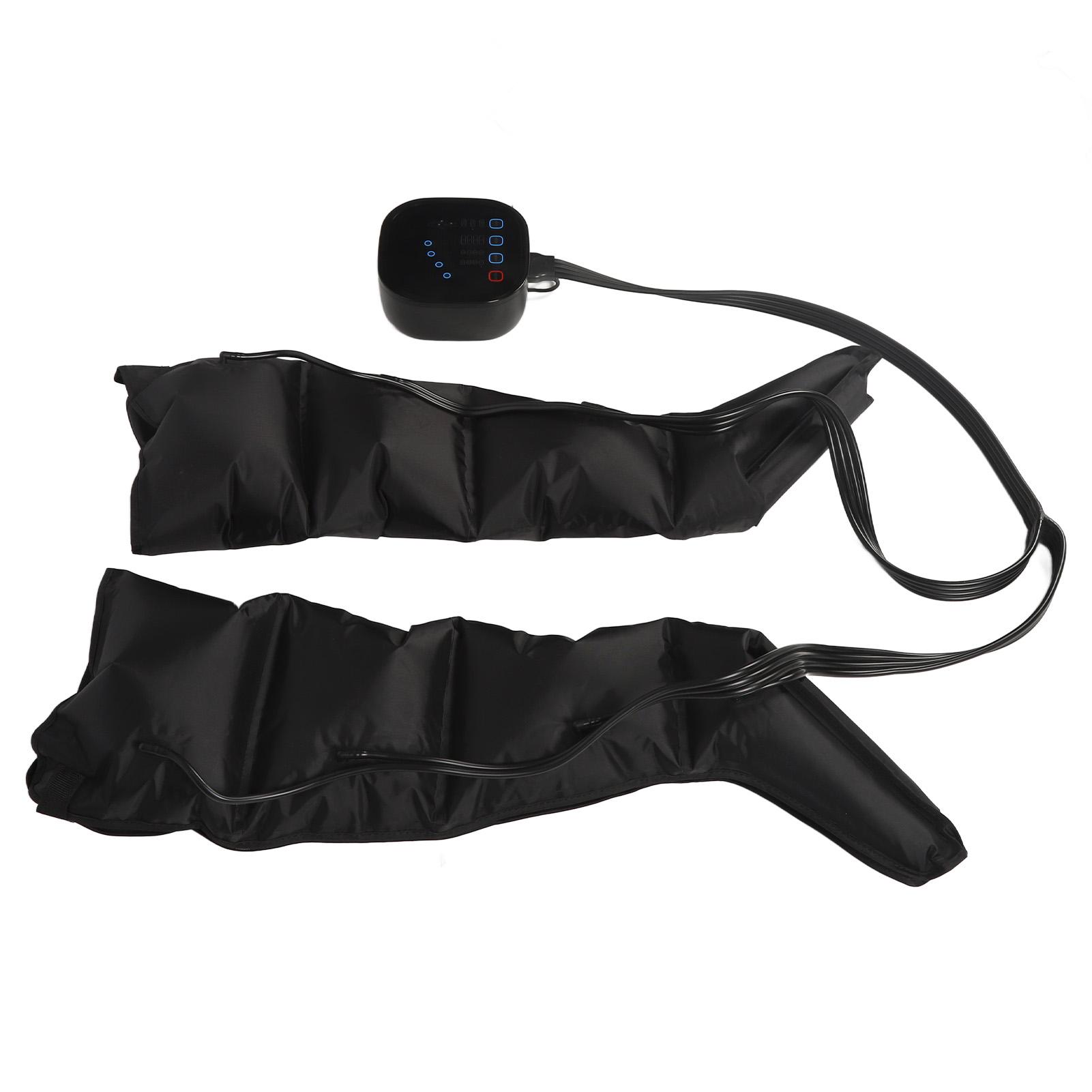 

Массажер для ног с воздушной компрессией, компрессионные ботинки для ног для снятия отеков, вилка США 100‑240 В EU PLUG