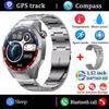SmartWatch 5 Pro Smartwatch Herren Bildschirm GPS Bewegungstrajektorie Herzfrequenz Bluetooth Anrufe SmartWatches Wasserdicht