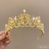 Moderna Para Tiara Adornada con Cristales Perfecta para Ocasiones Especiales