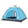 Vidaxl Tenda da Campeggio, 3-Posti, Blu, Montaggio Rapido