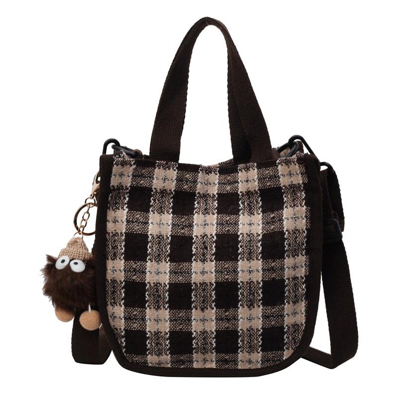 Modische Taschen für Damen Neue modische One-Shoulder-Umhängetasche für Damen Ins Retro Vielseitige One-Shoulder-Handtasche