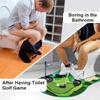 Funny Bathroom Mini Putting Game Full Golf Ball Set Portable Indoor Toy Nice Present For Dad And Male Partner Leisure Time