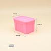 1Pcs Dollhouse Colorful Storage Box With Lid Model Mini Simulation Dolls House Micro Scene Home Decor Ornaments Decor Props-Toy