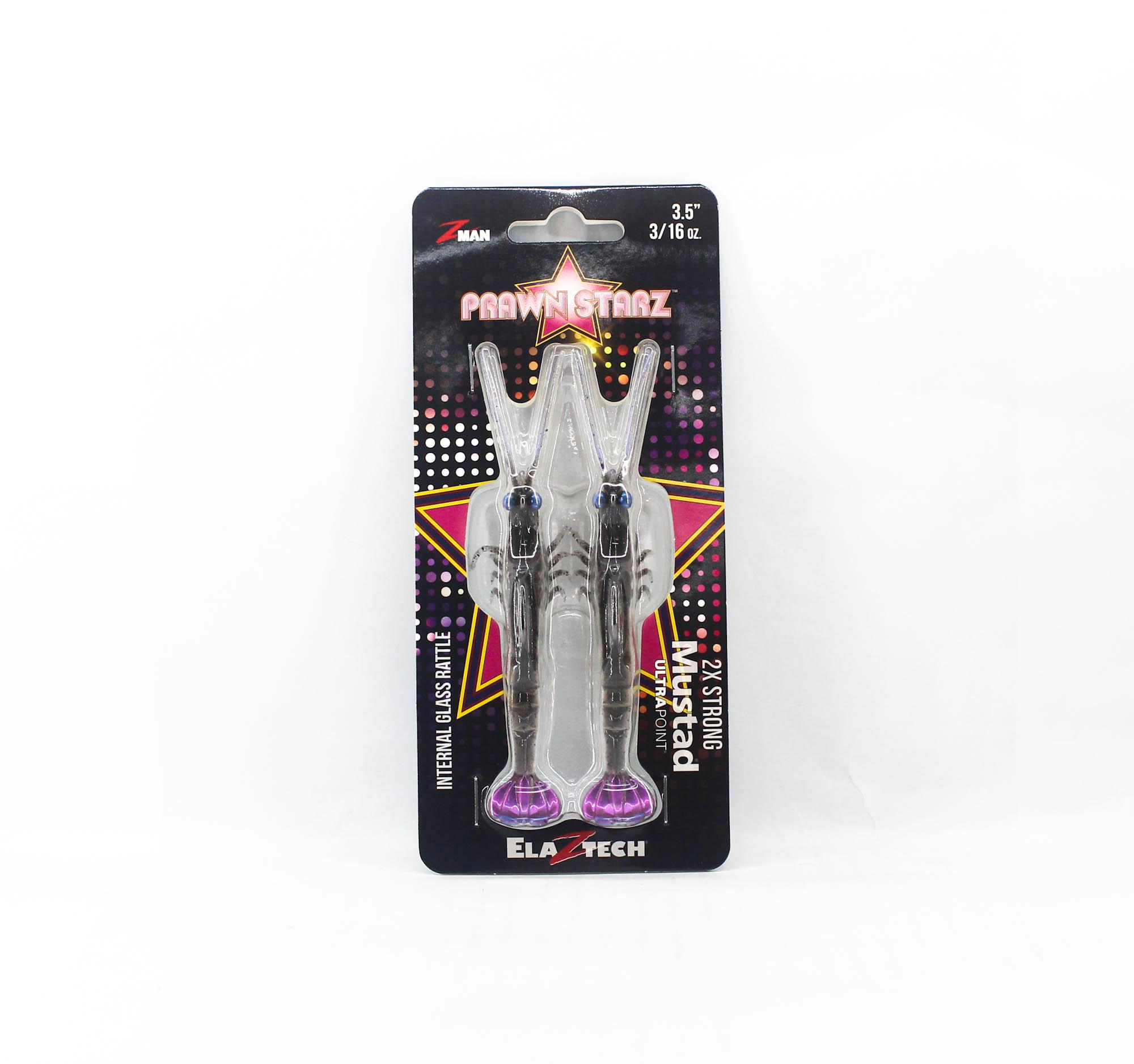 

Zman Soft Lure PrawnstarZ 3.5 Inch 2/Pack Natural Shrimp (9040)
