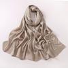 New Bubble Chiffon Butterfly Rhinestone Long Scarf For Women Ethnic Style