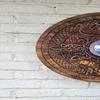Nordisk Viking Fågel Sköld 60,96 cm Trä Krigare Sköld för Visning LARP
