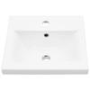 Washbasin Cabinet with Door Black Oak Effect 80 X 39 X 62 Cm