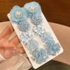 5 Pairs Acrylic Acrylic Flower Stud Earrings Floral Korean Style Earrings  Beach Vacation