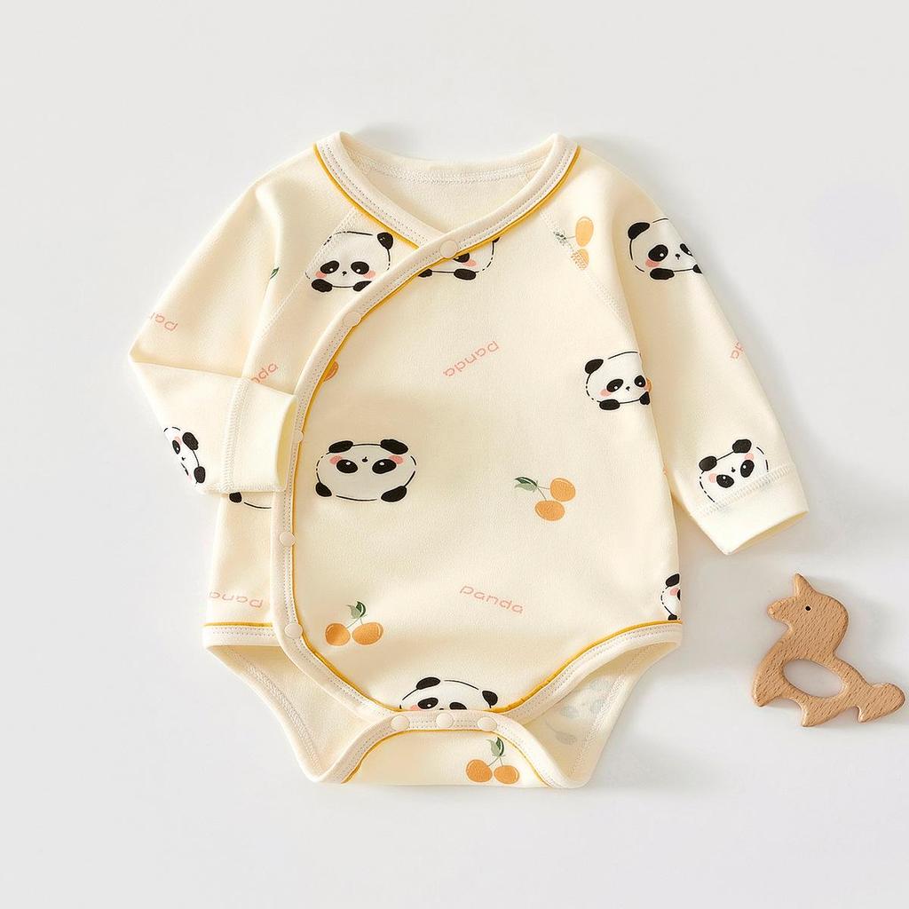Pure Cotton Long Sleeve Infant Romper - Spring, Autumn & Winter Bodysuit