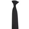 Mens Womens Solid Color Clip On Neck Tie for Uniform Pre Tied Adjustable Necktie for Business Meetings and Formal Event