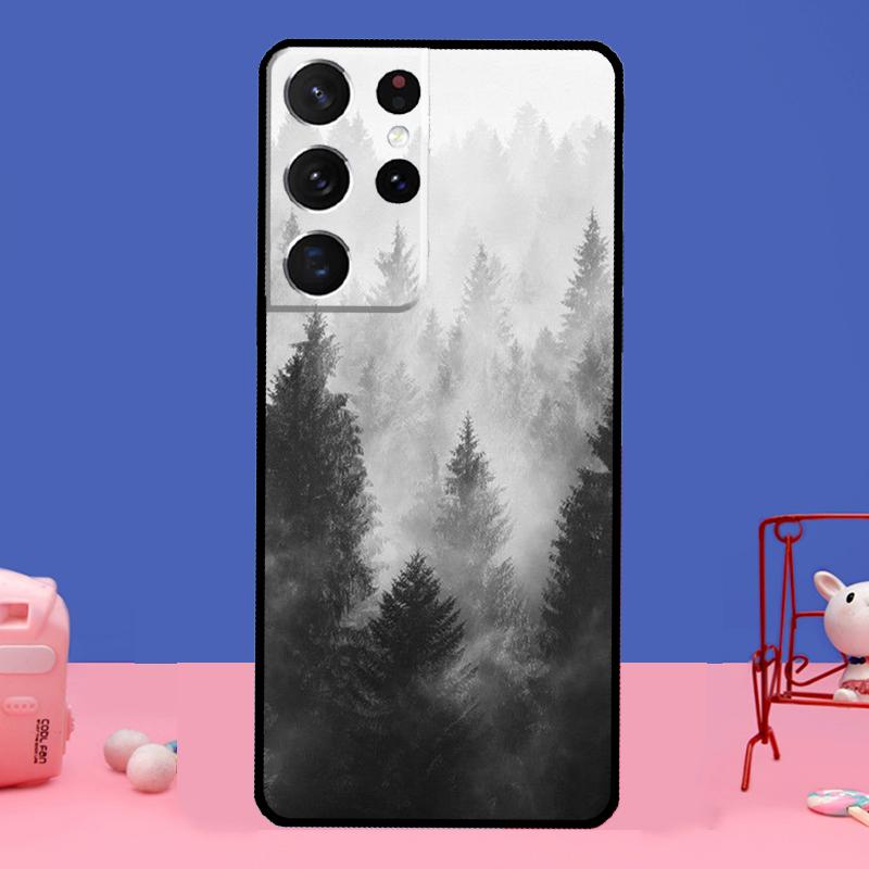 Beautiful Nature Forest Tree Case For Samsung Galaxy S22 S21 Note 20 Ultra Note 10 S8 S9 S10 Plus S20 FE Phone Cover