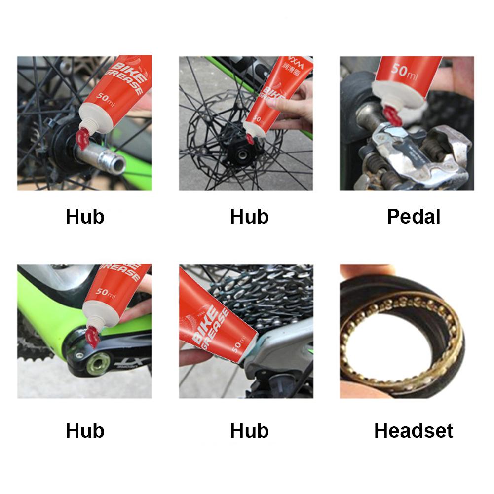 1 Tube Bicycle Special Lubricating Grease Bearing Flower Drum Flywheel Chain Solid Maintenance Cream Bicycle Supplies