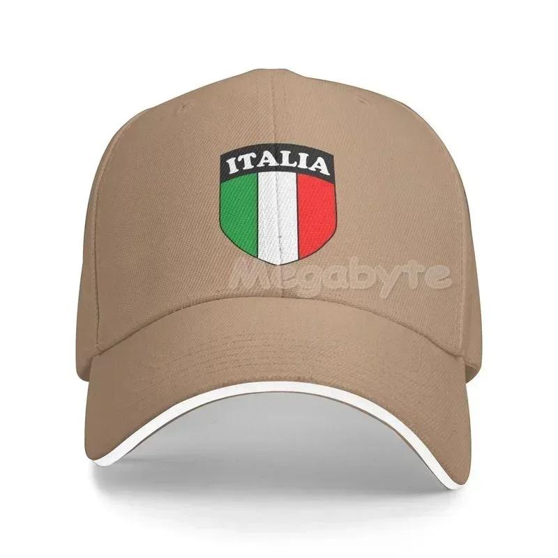 Itálie Itálie Italská vlajka Sendvičová čepice Unisex Nastavitelná Baseballová čepice Klasické Omyvatelné Kovbojské klobouky Klobouk proti slunci Venkovní kšiltovky