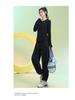 Women's Quick-Dry Slimming Sports Suit: Long Sleeve, Loose Fit for Running & Fitness