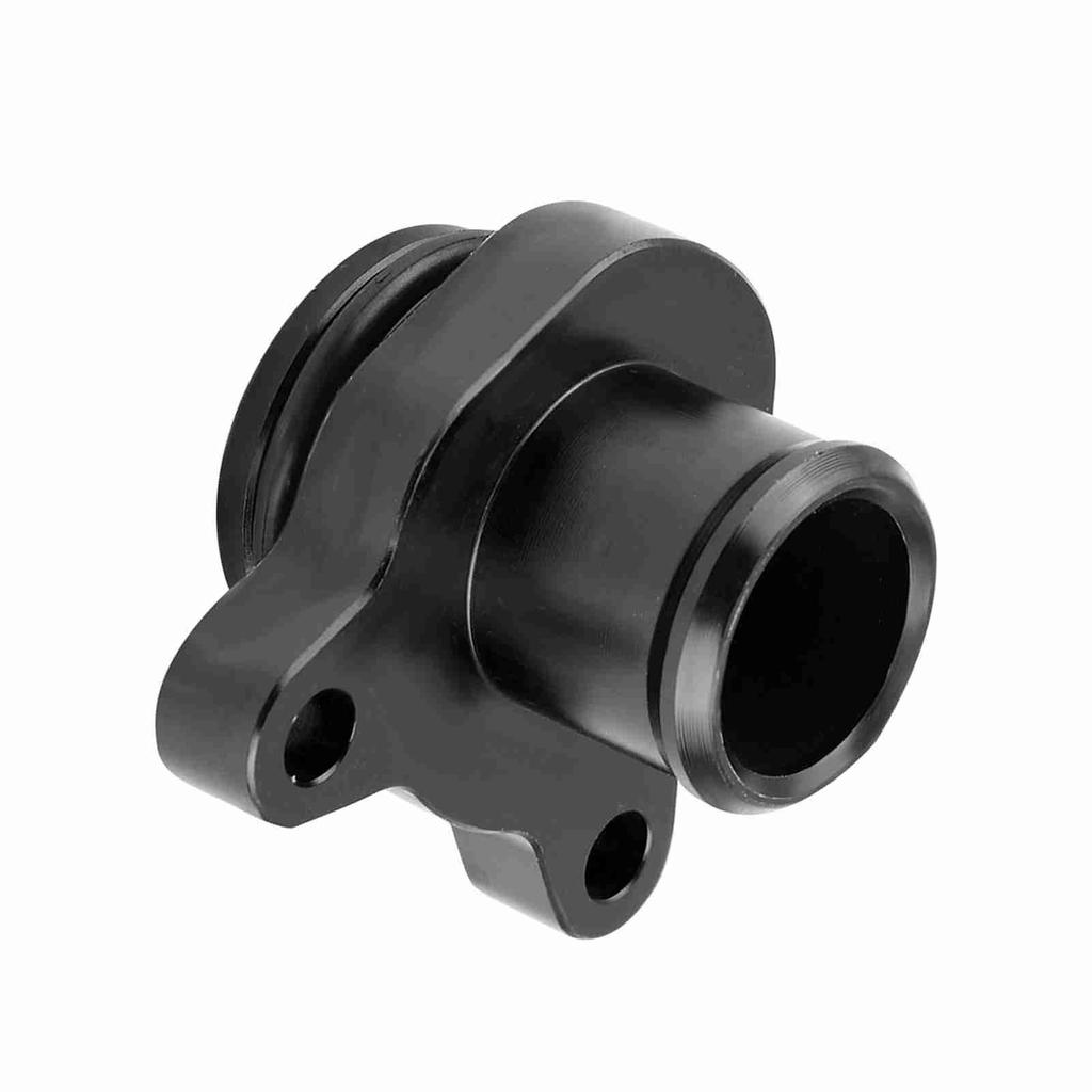 Aluminum Alloy Water Hose Fitting Replacement for 335i 11537541992 11537544638 (Black)