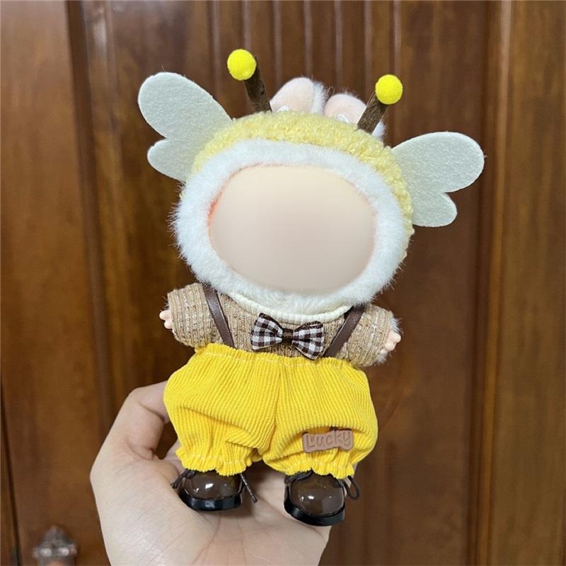 Pendant Dolls Can Wear Baby Clothes Suits 17cm Rab Cloth The First Generation And The Second Generation Can Wear Baby Clothes Instead Of Clothes