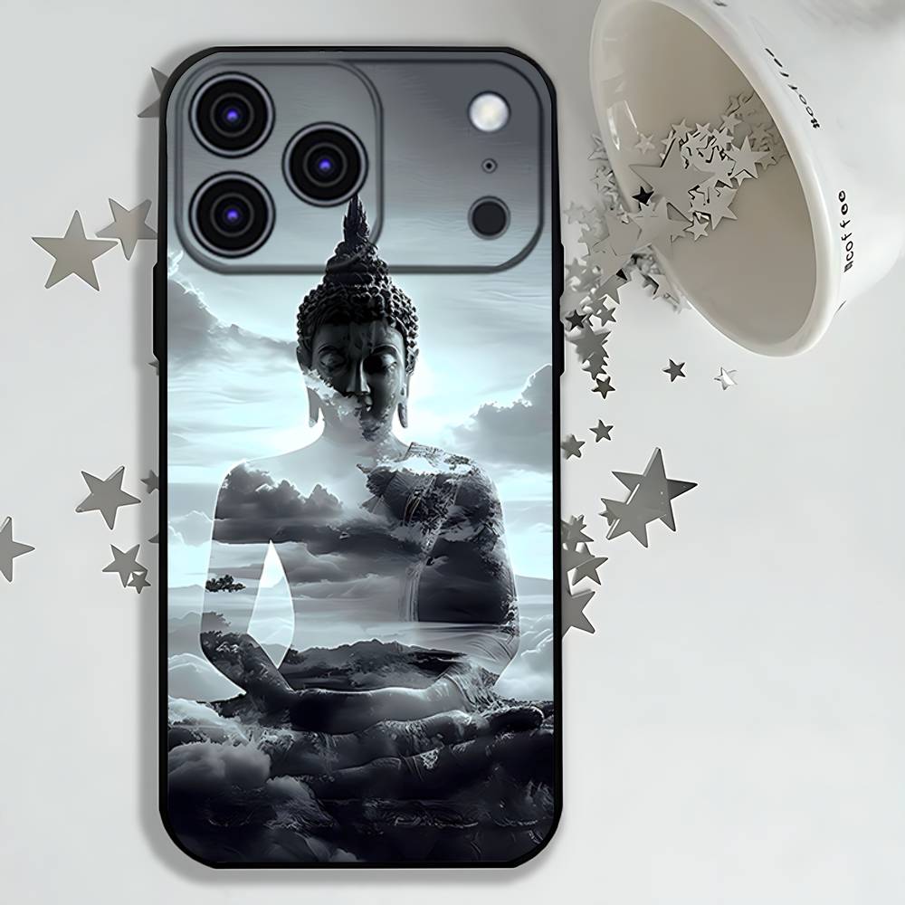 The Buddha Art For iPhone 12,16,13,14,15,17,11,Pro,Max,Plus,E,Air,Mini TPU Soft To Skin-friendly Phone Case