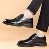 Brock leather shoes 8cm breathable business dress heightening shoes men's soil 6cm wedding groom men's shoes