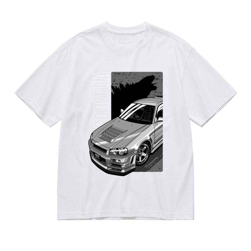 Cool Jdm Racing Car Graphic Tshirt Unisexs Black Oversized Streetwear Legend Never Die Sportscar Tee Short Sleeve Casual Shirt