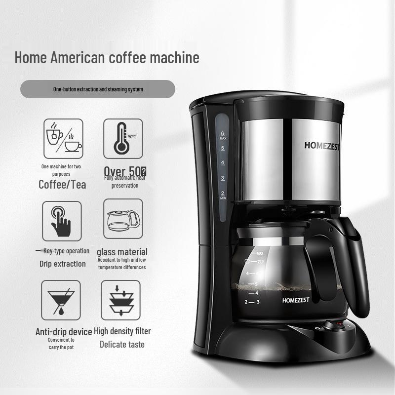 HOMEZEST 2-in-1 Automatische Kaffee- und Teemaschine