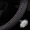 For VW Volkswagen Nivus D Type Steering Wheel Cover Nonslip Comfortable Four Seasons Car Steering Covers Interior Accessories