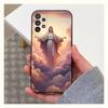 Virgin De Guadalupe Case For Samsung S23,S25,S20,S10,S9,S21,S24,S22,Ultra,FE,Plus,Lite,Soft Silicone Black