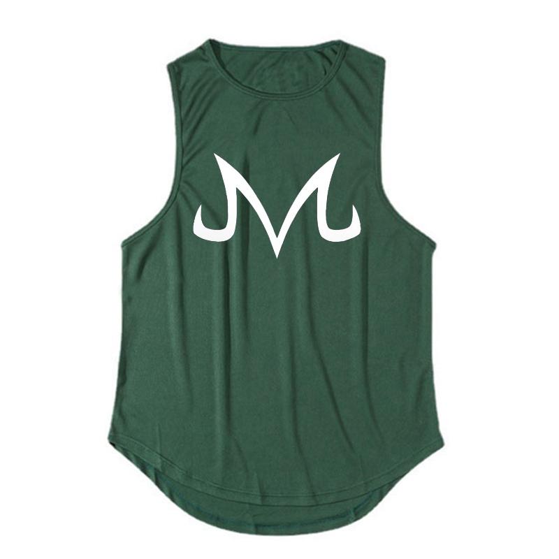 Anime Z T Gym Gilet Muscolare da Uomo in Rete Senza Maniche per Fitness Corsa Abbigliamento da Allenamento Canottiere da Bodybuilding Canotta ad Asciugatura Rapida