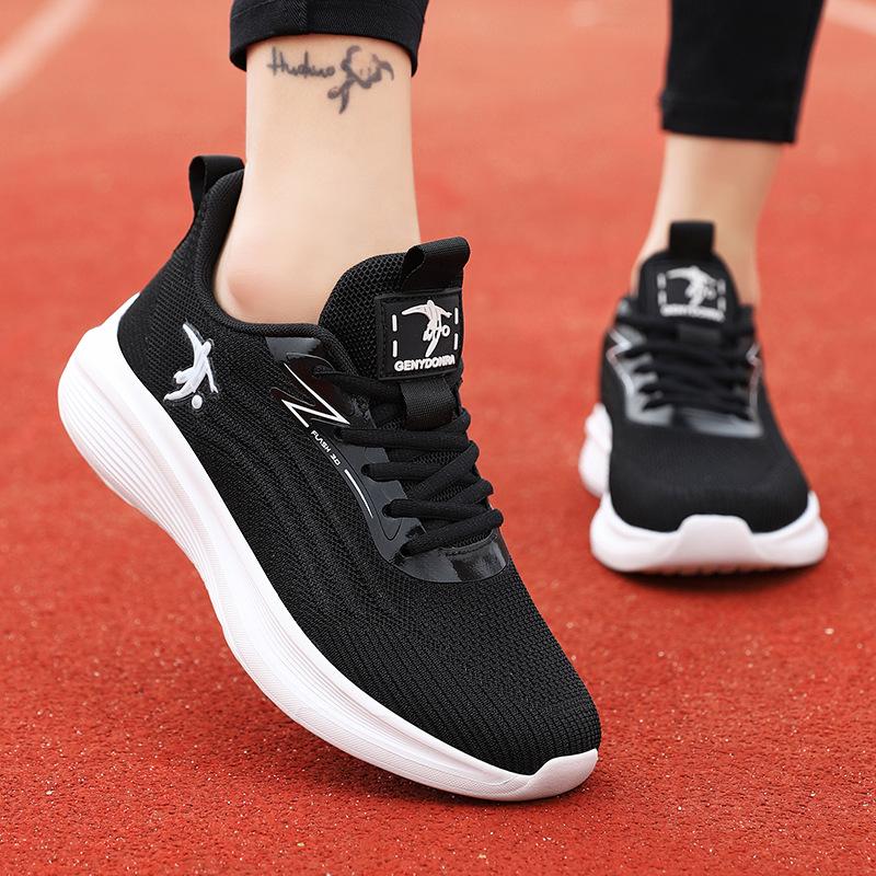 Joni Danlai Brand Sports Shoes Spring and Autumn Mesh Running Shoes Lightweight Non-slip Casual Travel Shoes Women