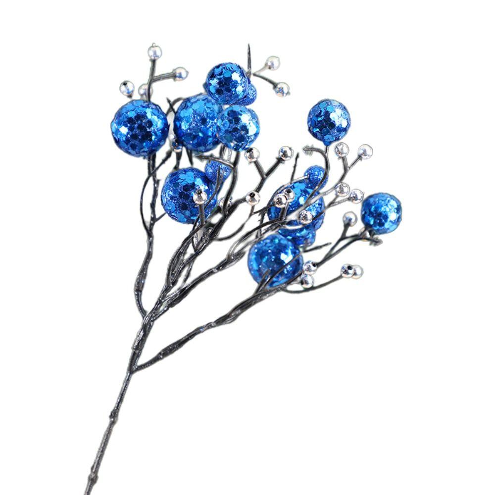 Bright Color Artificial Berries Reusable Christmas Ornament  Xmas