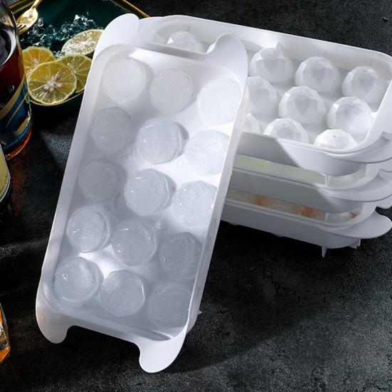 Stor isbricka Snabbfrysande sfäriska isbollsformar med förseglat lock Ingen lukt Långsamt smältande klar isbollsmaskin för whiskycocktails
