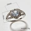 Fashion Heart Ring Love Women'S Ring Popular Simple Diamond Hand Jewelry