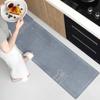 Nowoczesny Prosty Dywanik Kuchenny Absorbujący Dywanik z Ziemi Okrzemkowej Łatwy do Wyschnięcia Łatwy w Pielęgnacji Antypoślizgowy Dywanik Pod Stopy