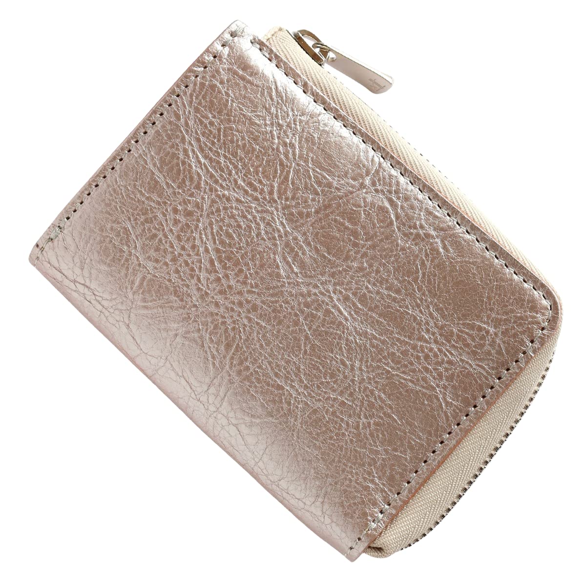 

Smart Key Case Wallet Himeji Leather Silver Pink Smart Key Holds 2 Pieces Holds 2 Analog Keys Wallet Made in Japan Brand Pair Unisex [ANNAK] Cards,