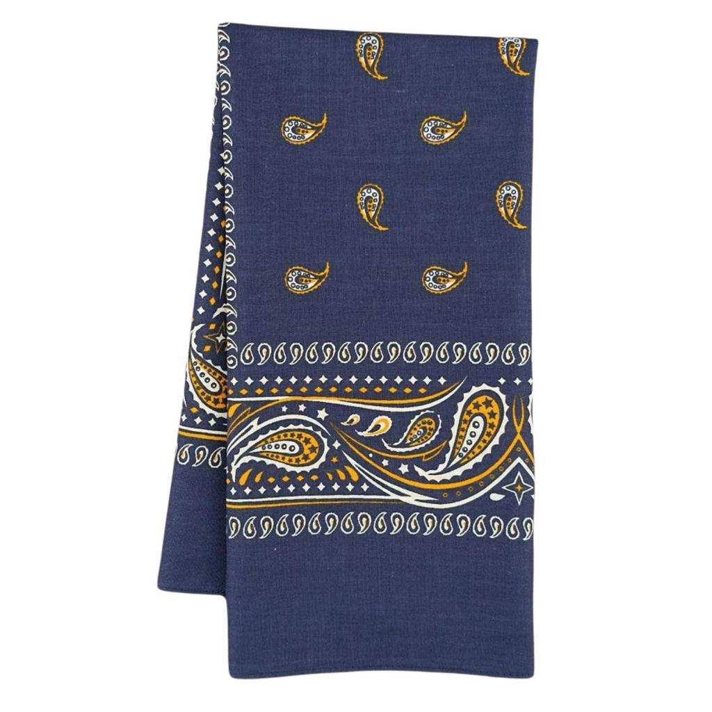 Unisex Party Cowboy Bandannas Fashion Neck Scarf Square Kerchief Hiphop Headwrap Breathable Dance Headwrap