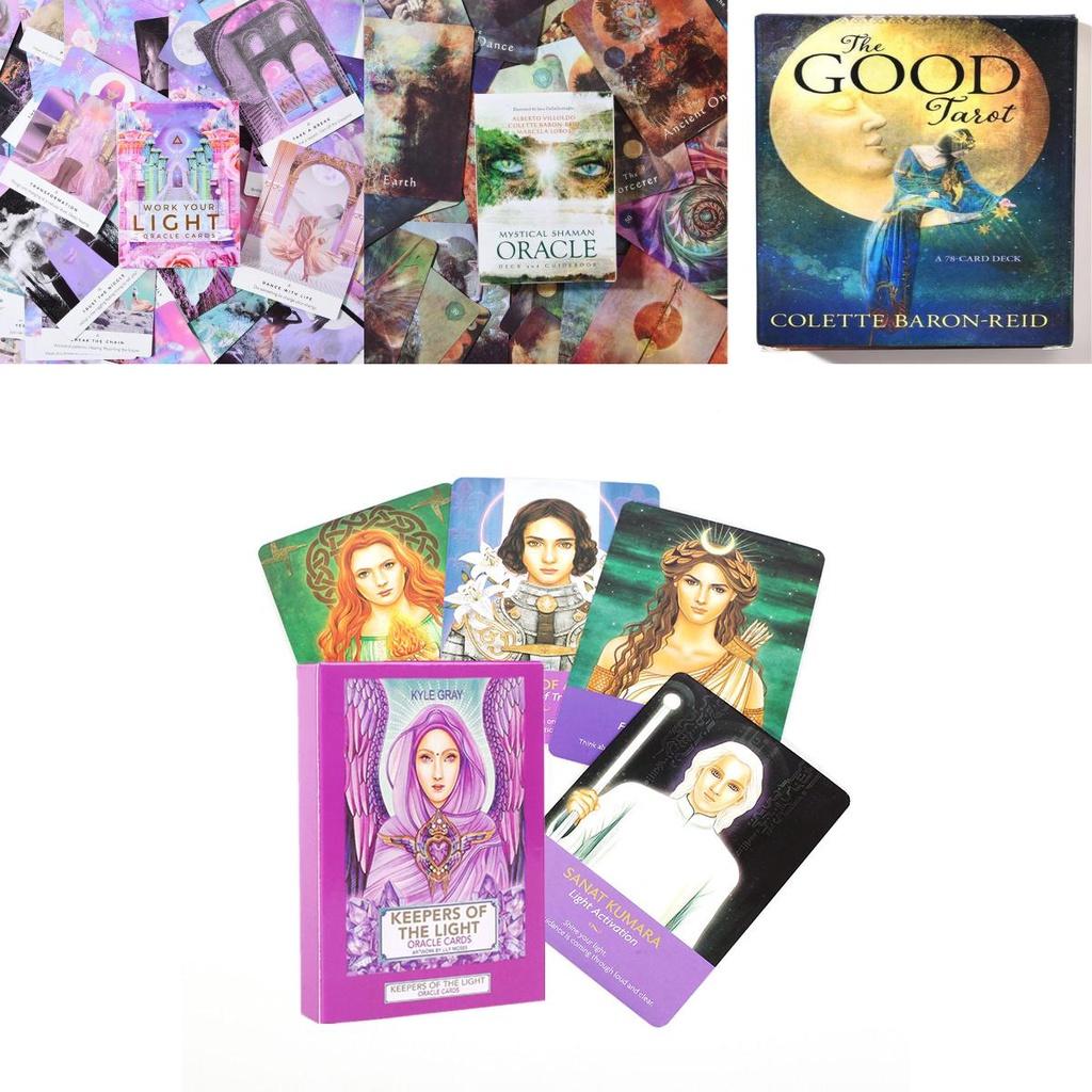 Mystical Tarot Card English Board Game Deck With High-quality Clear Graphics For Easy Use