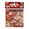 Xin Mo Japanese Embroidered Sticker Book: Cute Animals & Plants for Journals, Phones, Cards & DIY Collages