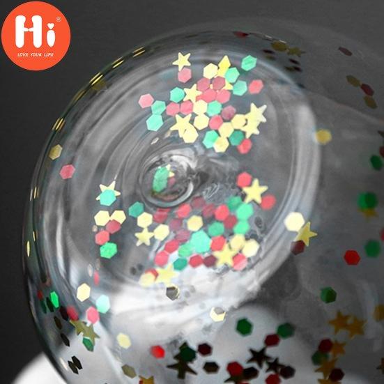 Hi Drinkware Large Capacity Milk Glass Unique Food Grade Christmas Coffee Cup