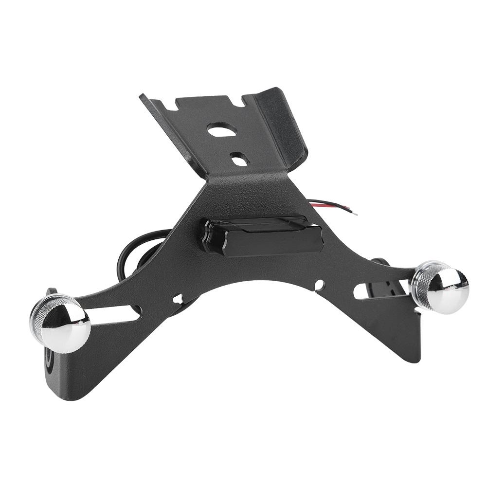 Tail Fender Eliminator Motorcycle License Plate Holder with LED Light for YAMAHA R1 2015 2018
