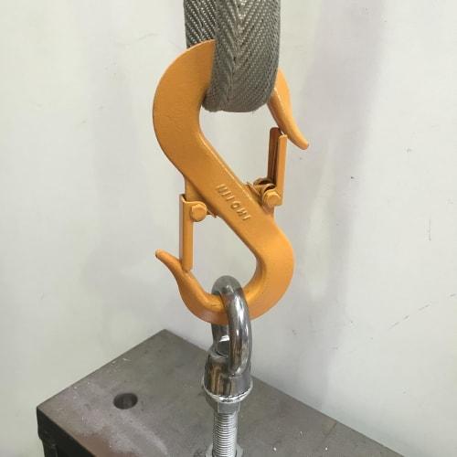 Daidohant Double Hook, Orange, 0.5 Ton Capacity (2-Pack) S-Hook, One-Touch Detachable, Lifting Device (daidohant) 10103264